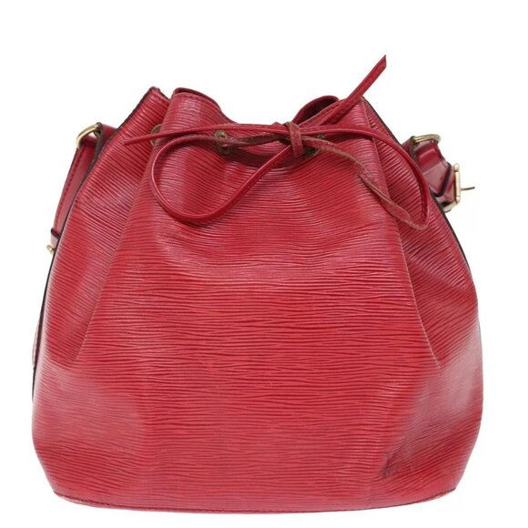 LOUIS VUITTON Epi Petit Noe Shoulder Bag Red - Picture 4 of 15